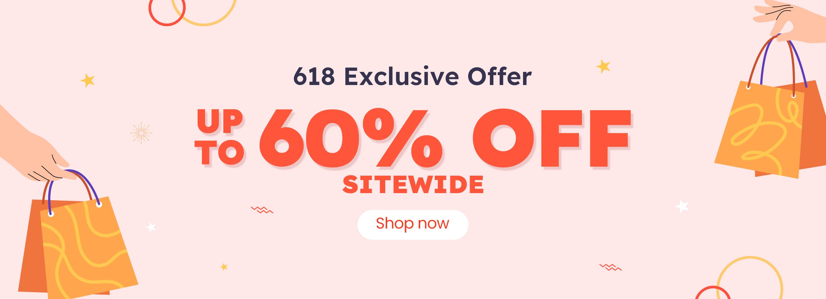 Click it to join 618 Exclusive Offer activity