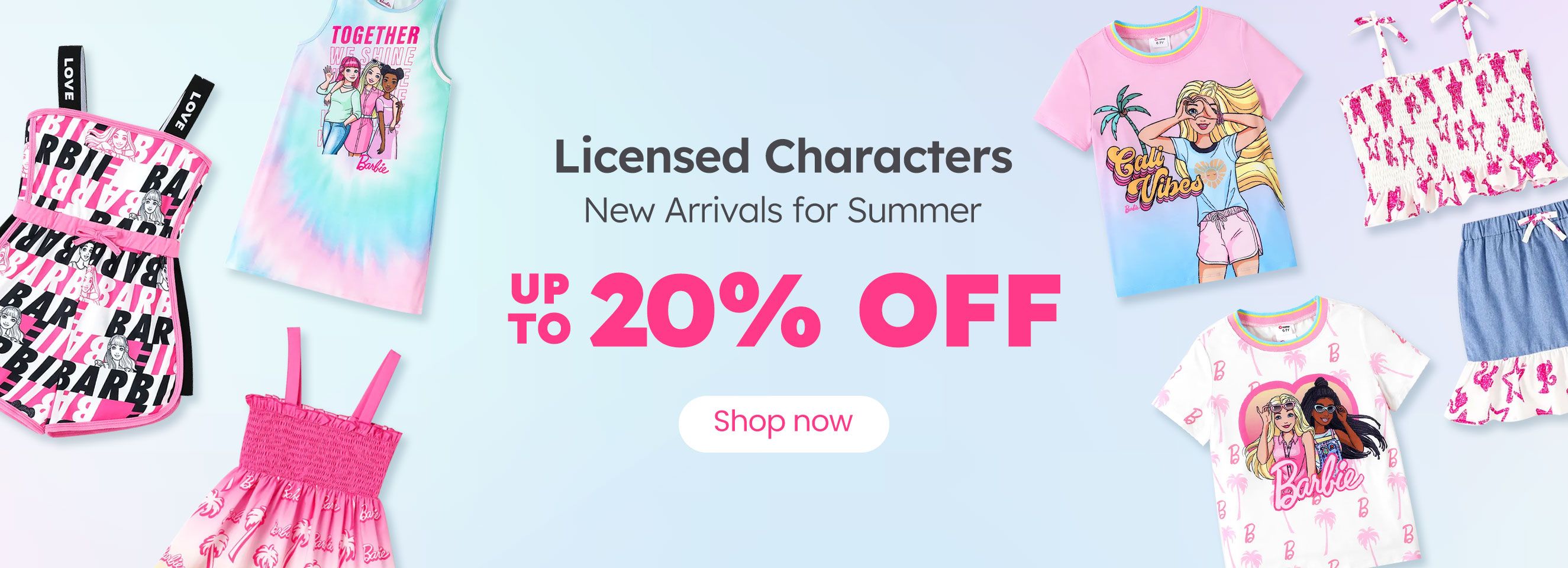 Click it to join Licensed Characters activity