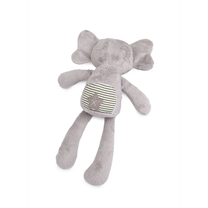 7.8''/15.6'' Soft Adorable Animal Elephant Baby Pillow Infant Sleeping Stuff Toys Baby 's Playmate Toddler Gift Grey big image 2