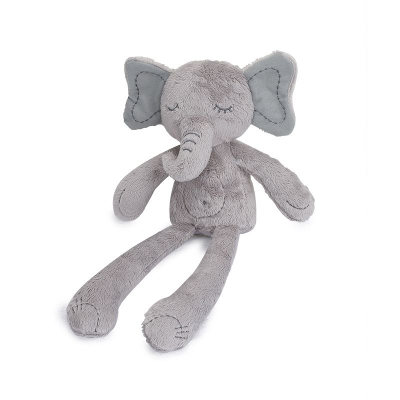 7.8''/15.6'' Soft Adorable Animal Elephant Baby Pillow Infant Sleeping Stuff Toys Baby 's Playmate Toddler Gift Grey big image 3