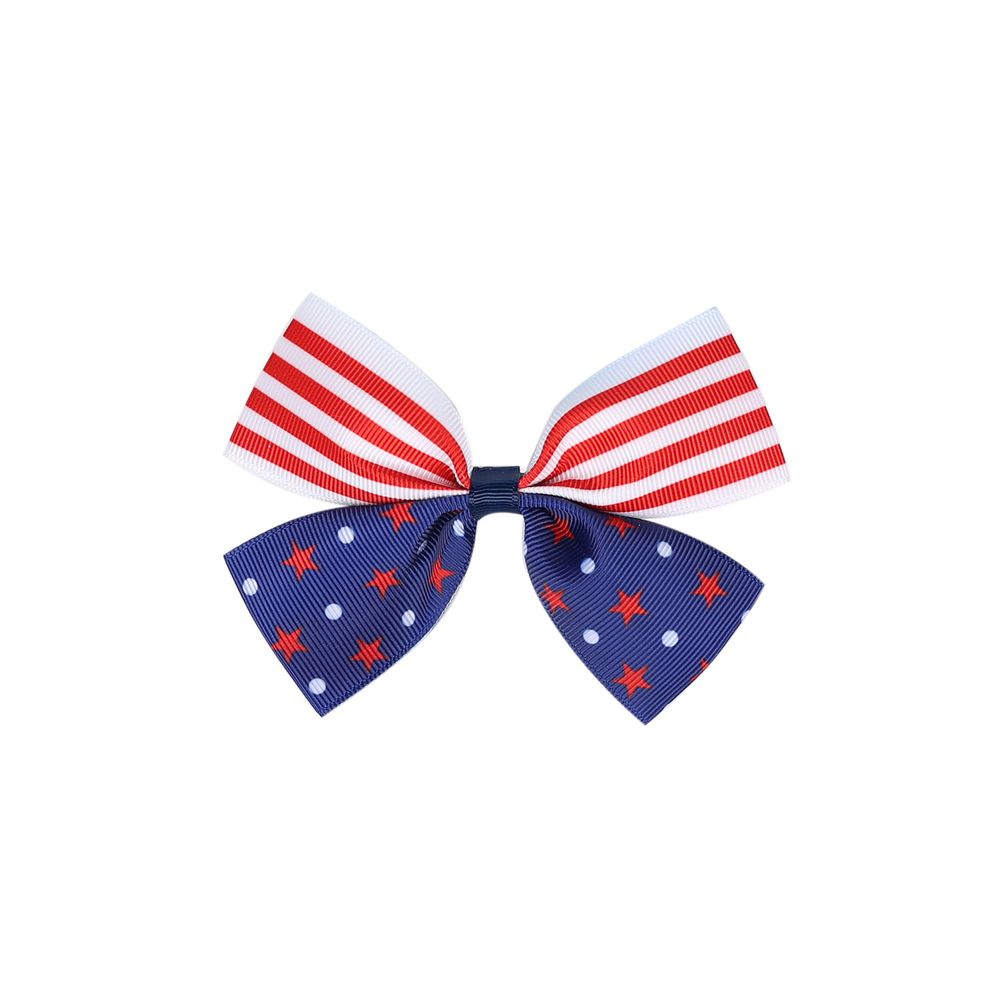 Toddlers/Kids Independence Day Bow Hair Clips Color-A big image 1
