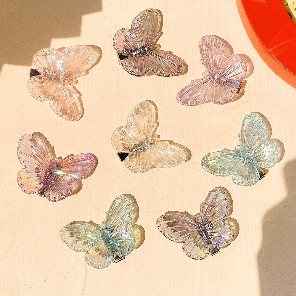 10-pack Butterfly Hair Clips for Girl Multi-color big image 2