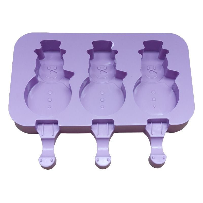 Popsicles Molds Reusable Silicone Easy Release Ice Pop Make Color-A big image 1
