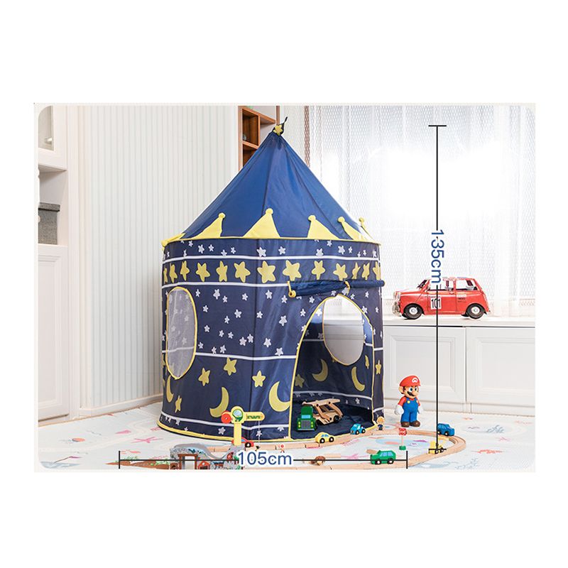 Kids Play Tent Dreamy Graphic Pattern Foldable Pop Up Play Tent Toy Playhouse for Indoor Outdoor Use Pink big image 5