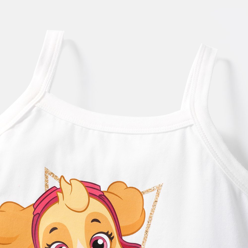 PAW Patrol Toddler Girl Sweet Cotton Camisole or Naia™ Shorts White big image 4