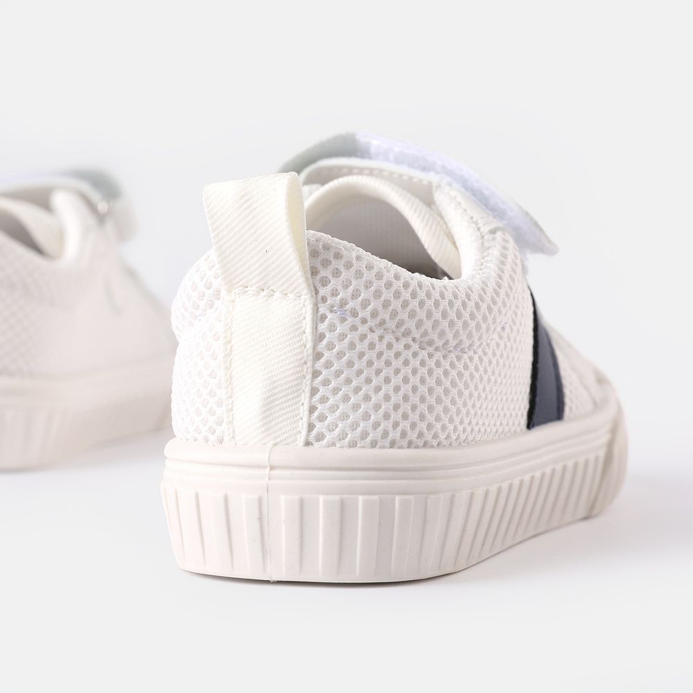 Toddler / Kid Two Tone Breathable Sneakers White big image 5
