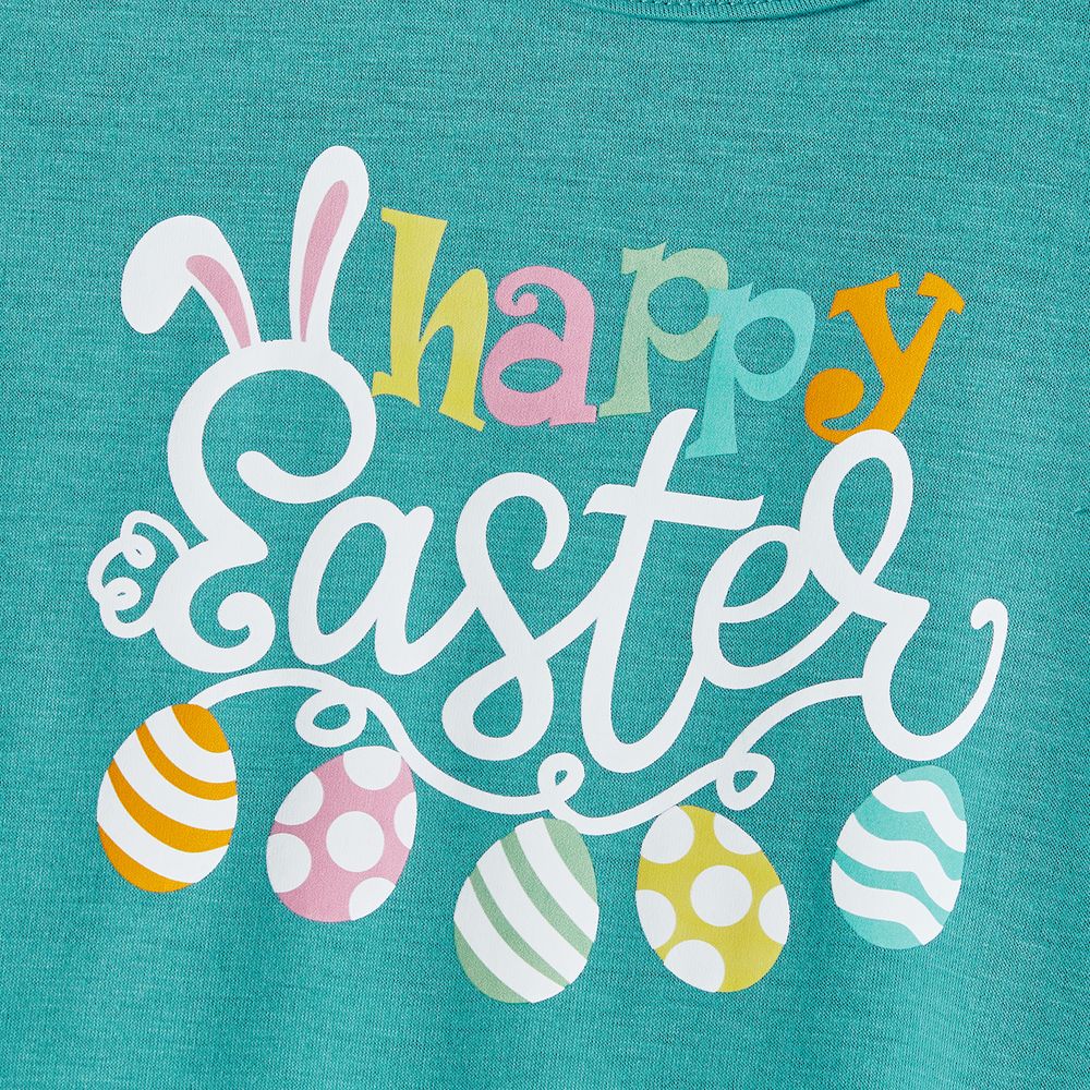 Easter Family Matching Short-sleeve Graphic Tee ColorBlock big image 8