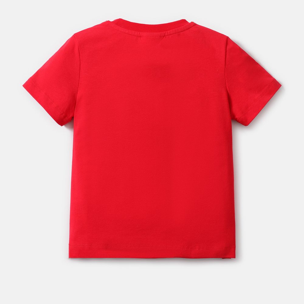 PAW Patrol Toddler Girl/Boy Character Print Short-sleeve Cotton Tee or Naia™ Shorts Red-2 big image 5