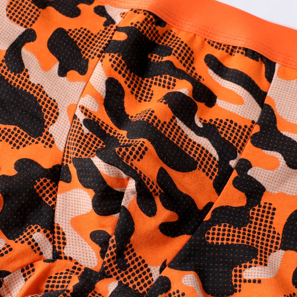 4Pcs Kid Boy Camouflage Boxer Briefs Underwear Multi-color big image 3