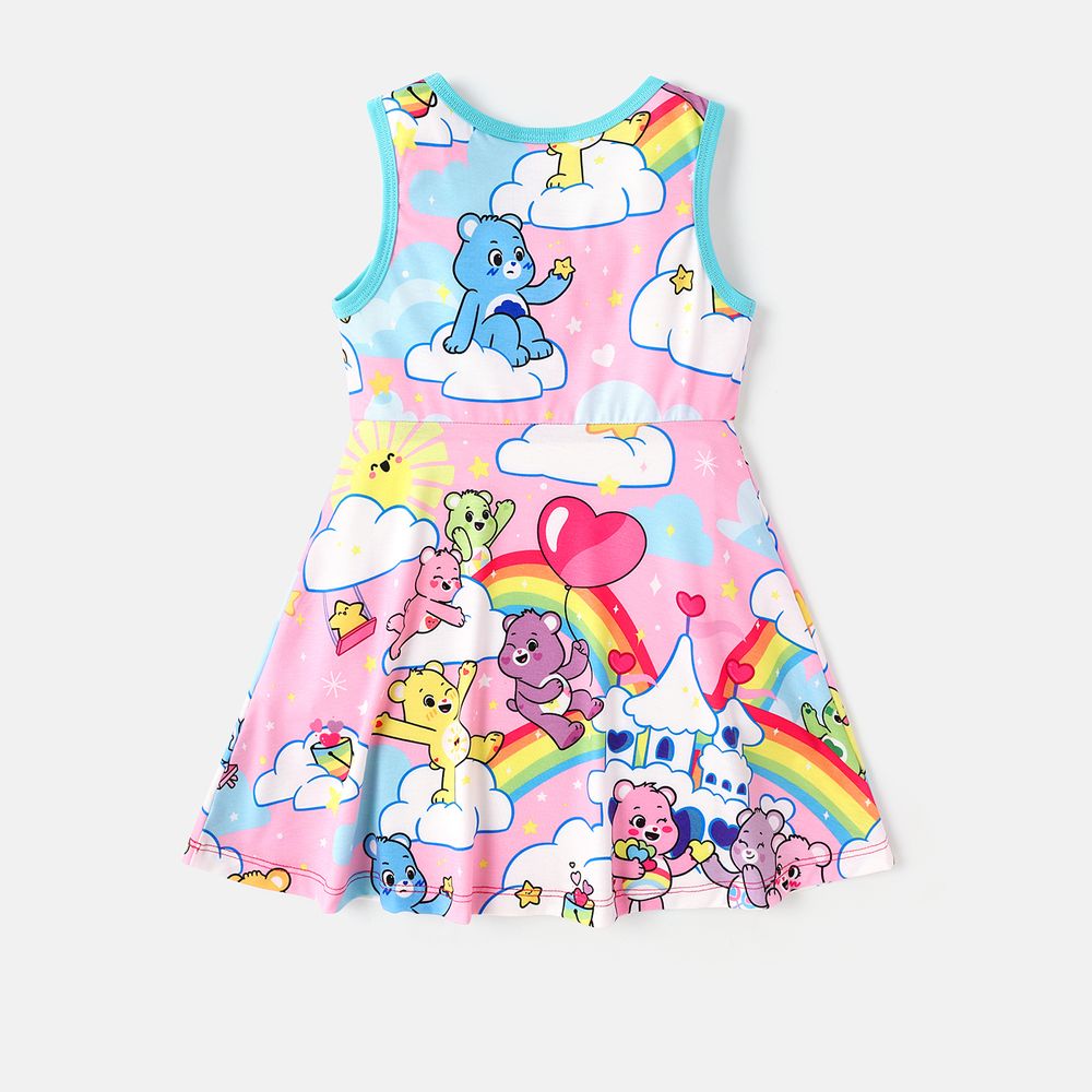 Care Bears Toddler/Kid Girl Sleeveless Dress Multi-color big image 3