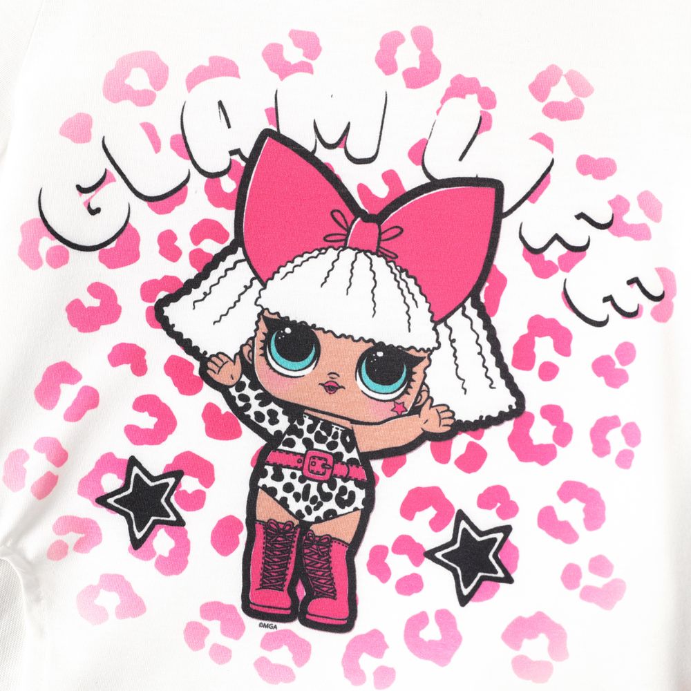 L.O.L. SURPRISE! Toddler/Kid Girl/Boy Character Print Tee and Cotton Shorts Set PINK-1 big image 4