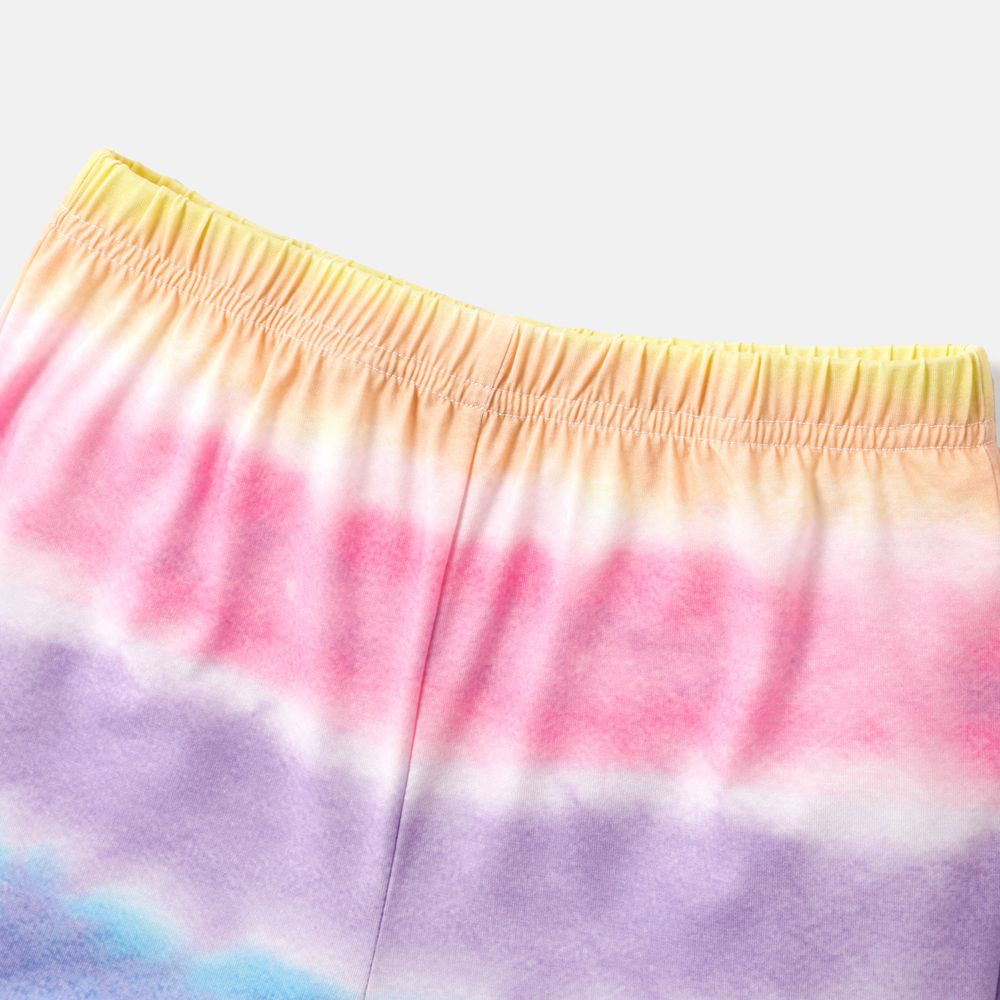 L.O.L. SURPRISE! Toddler/Kid Girl 2pcs Back Crisscross Tank Top and Colorblock Shorts Set Pink big image 3
