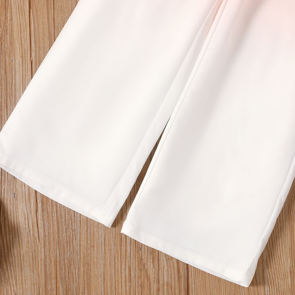 2 Stück Kleinkinder Mädchen Rüschenrand Süß Westen-Sets rosa big image 5