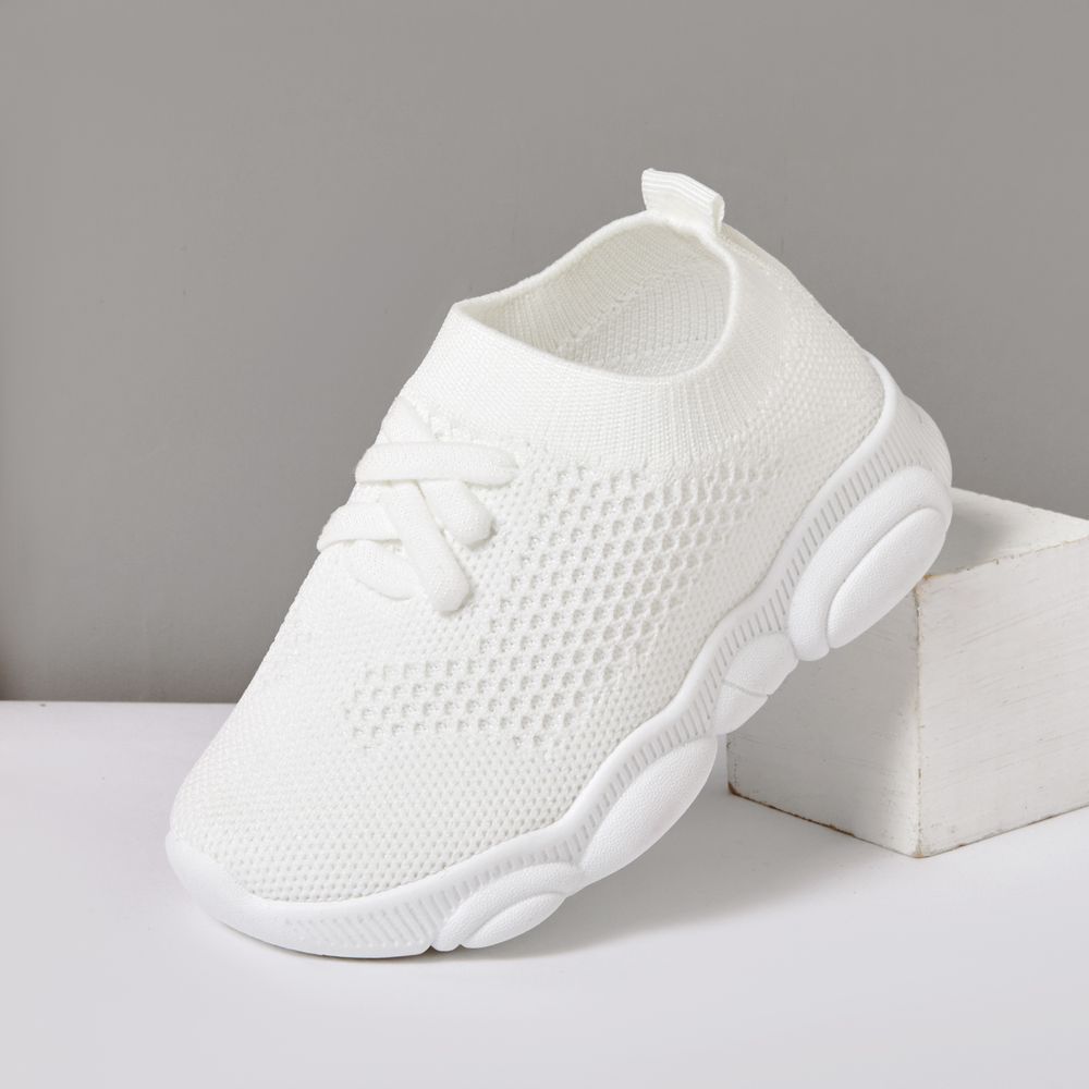 Kleinkinder Unisex Sportlich Turnschuhe Cremeweiß big image 2