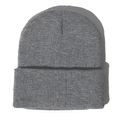 Winter Hats for Women Men Knitted Autumn Female Beanie Warm Bonnet Casual Cap Light Grey image 1