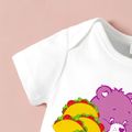 Care Bears Baby Boy/Girl Letter and Tacos Cotton Romper White