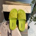 New Slippers Women Summer Thick Bottom Indoor Home Couples Home Bathroom Non-slip Soft Ins Tide To Wear Cool Slippers Green