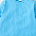 1 unidade Criança Homem Infantil Manga comprida T-shirts Azul image 3