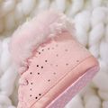 Baby / Toddler Pink Fleece-lining Prewalker Shoes Pink image 5