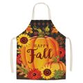 Thanksgiving Pumpkin Print Apron for Mom and Me Multi-color