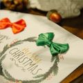 3-pack Bow Decor Merry Christmas Wishes Cards Blessing Greeting Cards Multi-color