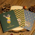 6-pack Folded Merry Christmas Wishes Cards Blessing Greeting Cards Multi-color