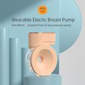 Wearable Wireless Portable Breast Pump Touch-Tone Fully automatic Breast Pump Light Pink