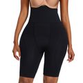 Women High-Rise Padded Shapewear Panties Hip Enhancer Panties Shaper Shorts Sponge Padded Butt Lifter Padded Shapewear Black image 2