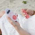 Baby Heart Instrument Monitoring Baby Activity Instrument Doppler Portable Household Sonar Prenatal Baby Heart Rate Detector White
