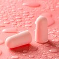 30 Pieces Ultra Soft Foam Earplugs Washable Design Comfortable Ear Plugs for Sleeping Travel Work Studying Snoring Loud Noise Pink