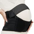 Maternity Belt Pregnancy Support Belt Bump Band Abdominal Support Belt Belly Back Bump Brace Strap Black