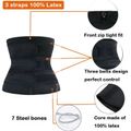 Breathable Maternity Postpartum Slimming belt Waist Corset Waist trainer Belt Black