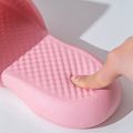 Simple Plain Cloud Slippers Soft  Comfortable Home Slippers Shower Bathroom Sandal Slipper Pink image 2