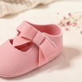 Baby / Toddler Side Bow Decor Pink Prewalker Shoes Pink