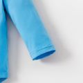 Baby Boy Cotton Short-sleeve Romper Blue