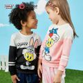 Looney Tunes Toddler Girl/Boy Letter Characters Print Sweatshirt Pink