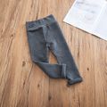 Bambino piccolo Ragazza Casual Leggings/Slim-fit/Bootcut Grigio Scuro image 4