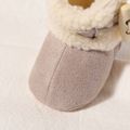 Baby / Toddler Arrow Graphic Buckle Fleece-lining Prewalker Shoes Khaki image 4