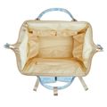 Diaper Bag Backpack Ultra Light Large Capacity Diaper Tote Multifunction Mom Bag Light Blue image 4