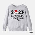 Christmas Family Matching 100% Cotton Long-sleeve Graphic Sweatshirts Multi-color