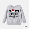 Christmas Family Matching 100% Cotton Long-sleeve Graphic Sweatshirts Multi-color image 5