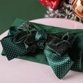 2-pack Christmas Double Layer Polka Dot & Glitter Bow Decor Headband for Girls Multi-color image 4