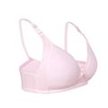 Nursing Snap Button Front Pink Bra Pink image 4