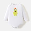 Go-Neat Water Repellent and Stain Resistant Family Matching Animal Print Long-sleeve Tee White image 4
