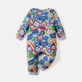 Thomas & Friends Baby Boy Graphic Print Long-sleeve Jumpsuit White image 3