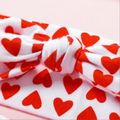 2-pack Heart Print Bow Headband for Mom and Me Red image 5