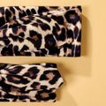 2-pack Leopard Print Bow Headband for Mom and Me Khaki image 5