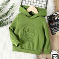 2pcs Baby Boy Long-sleeve Graphic Hoodie and Sweatpants Set Army green image 2
