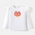 Go-Neat Water Repellent and Stain Resistant Family Matching Print Graphic Long-sleeve Tee White image 5
