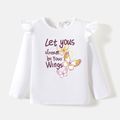 Go-Neat Resistente a manchas Criança Menina Estampado animal Manga comprida T-shirts Branco image 1
